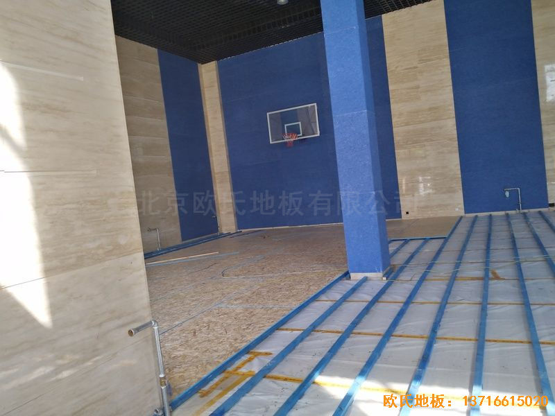 內(nèi)蒙古赤峰中國稅務(wù)總局職工活動中心運動地板鋪裝案例
