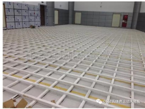 籃球館運動木地板專業鋪裝細節