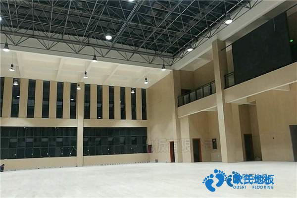 學(xué)?；@球場地木地板沖擊測試